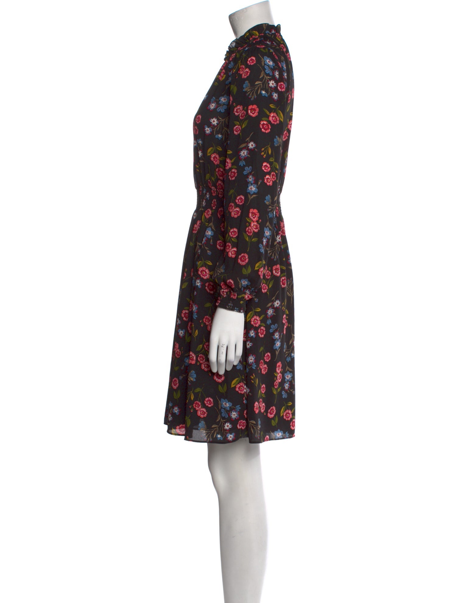 Kate Spade New York Floral Print Knee-Length Dress