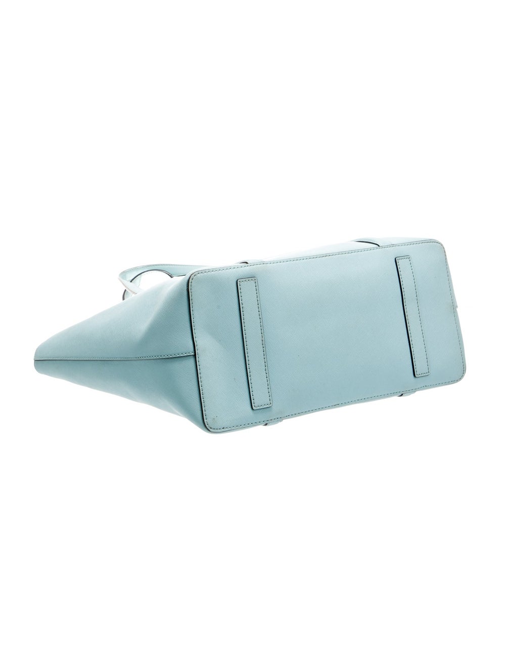 Kate Spade New York Saffiano Leather Tote Blue Totes, Handbags