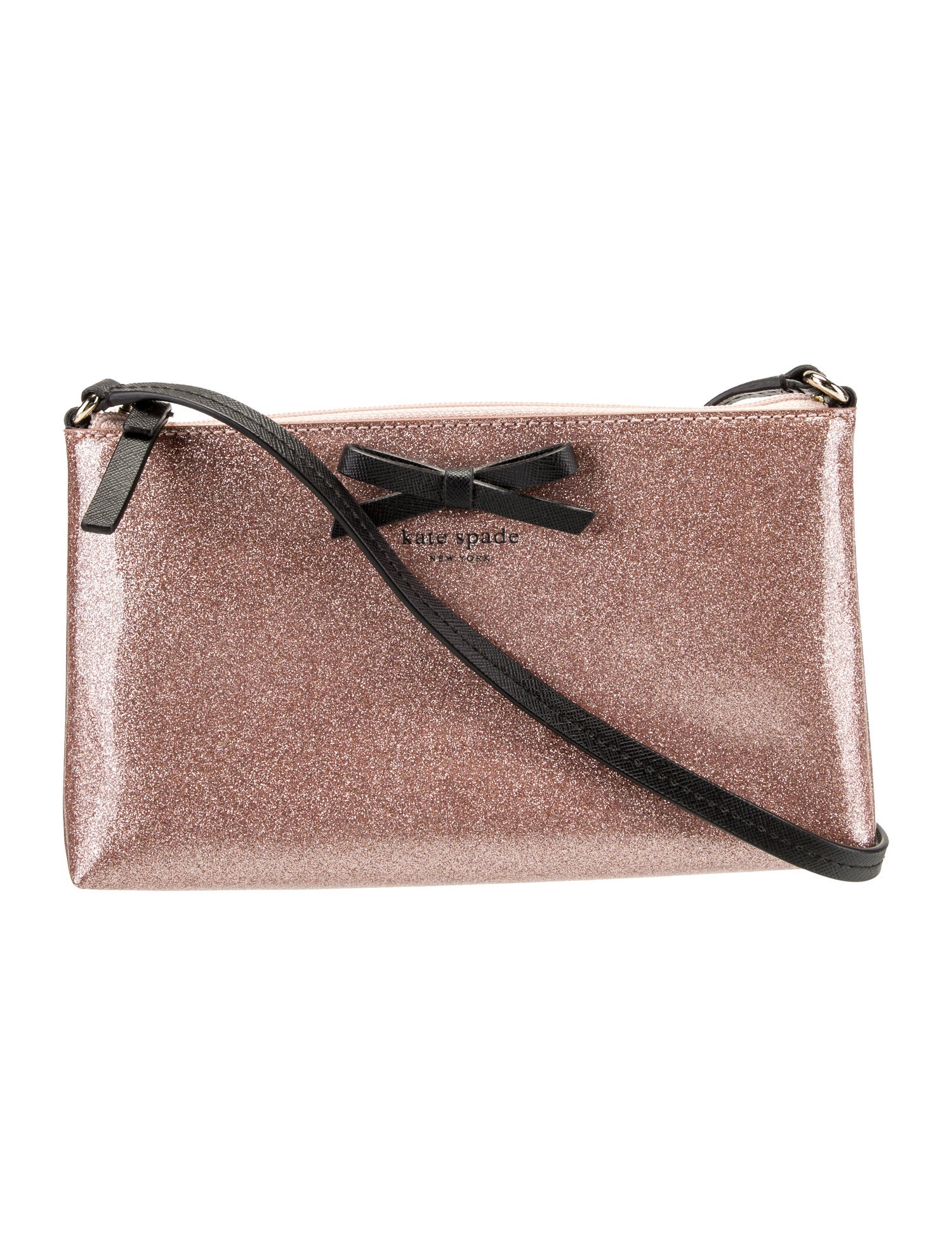 Kate Spade New York PVC Crossbody Bag Metallic Crossbody Bags