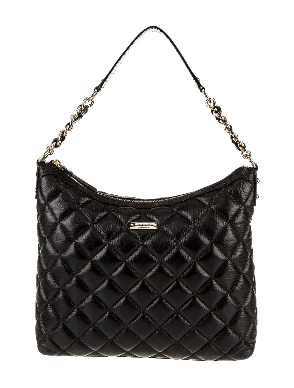 Kate Spade New York Leather Shoulder Bag Black Shoulder Bags