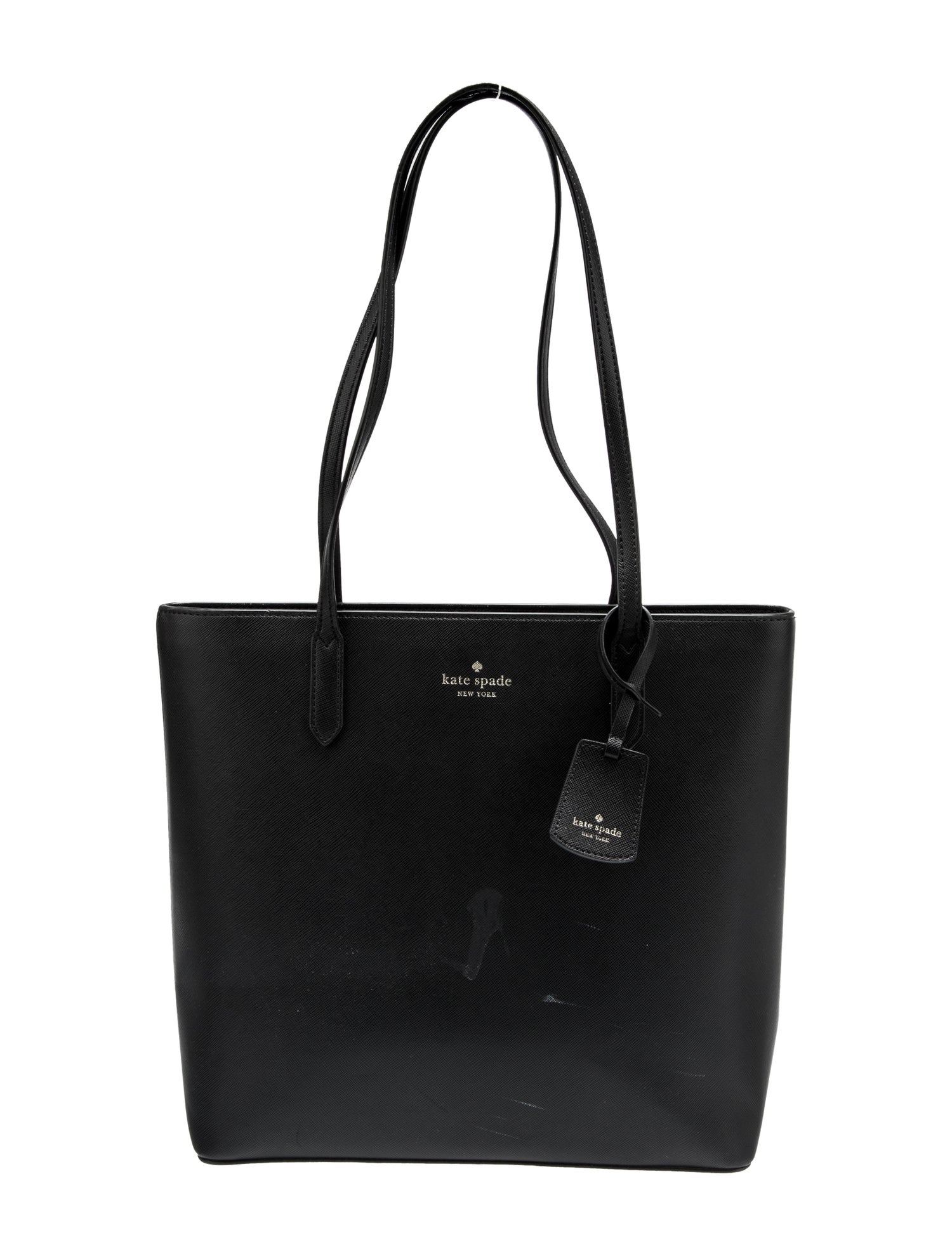 Kate Spade New York Saffiano Leather Tote Black Totes, Handbags