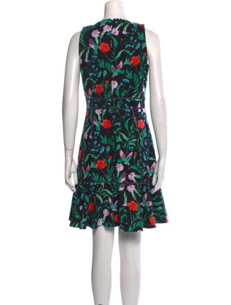 Kate Spade New York Floral Print Mini Dress