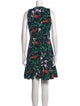 Kate Spade New York Floral Print Mini Dress