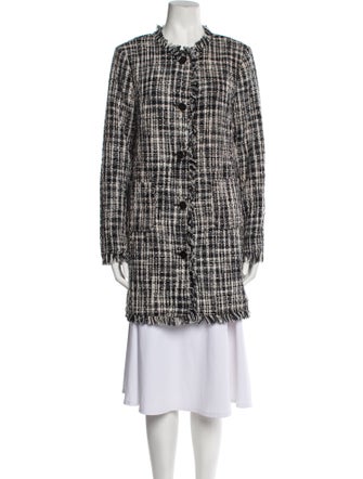 Kate Spade New York Houndstooth Print Peacoat