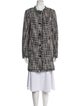 Kate Spade New York Houndstooth Print Peacoat
