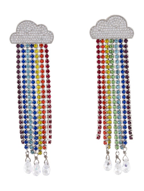 Kate Spade New York Into The Sky Rainbow Fringe Earrings