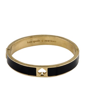 Kate Spade New York Enamel Spade Bangle Bracelet