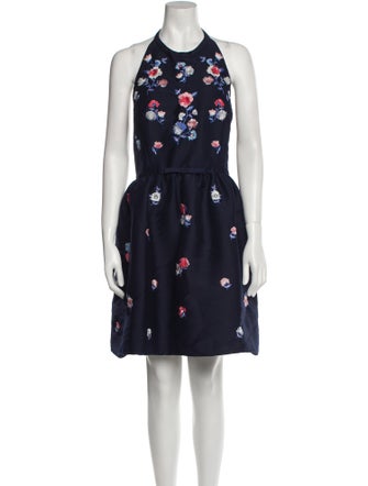 Kate Spade New York Floral Print Mini Dress