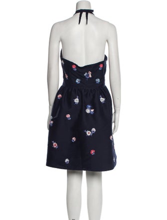 Kate Spade New York Floral Print Mini Dress