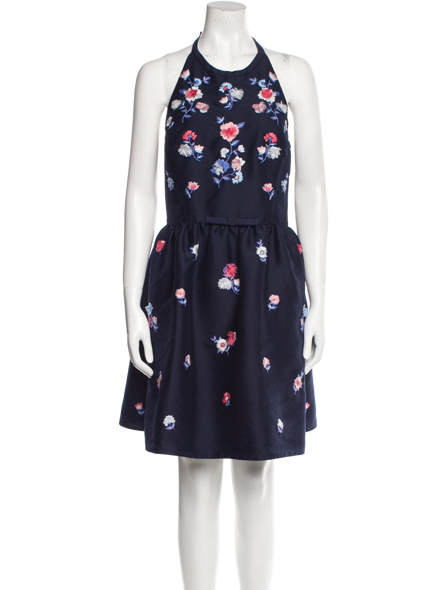 Kate Spade New York Floral Print Mini Dress