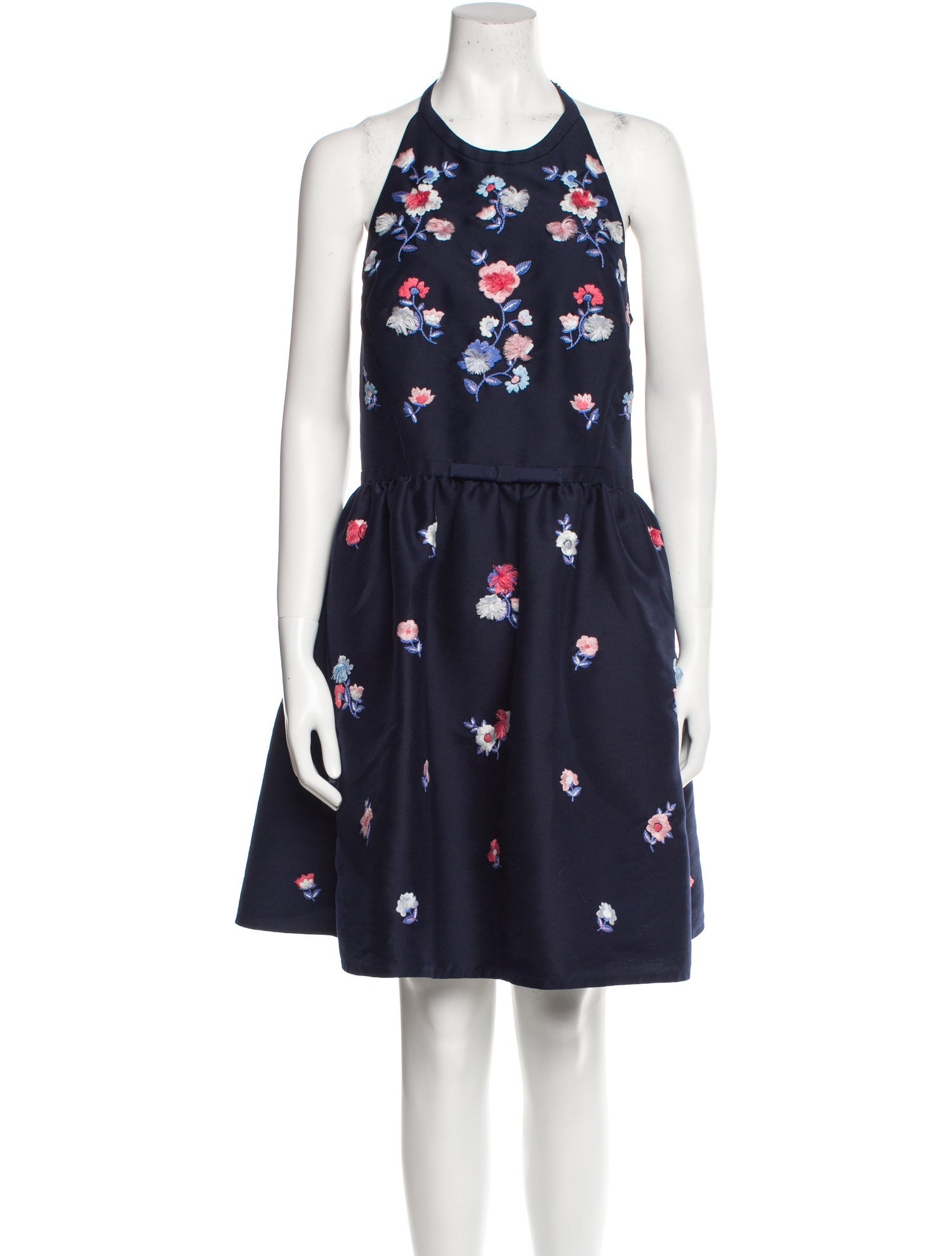 Kate Spade New York Floral Print Mini Dress