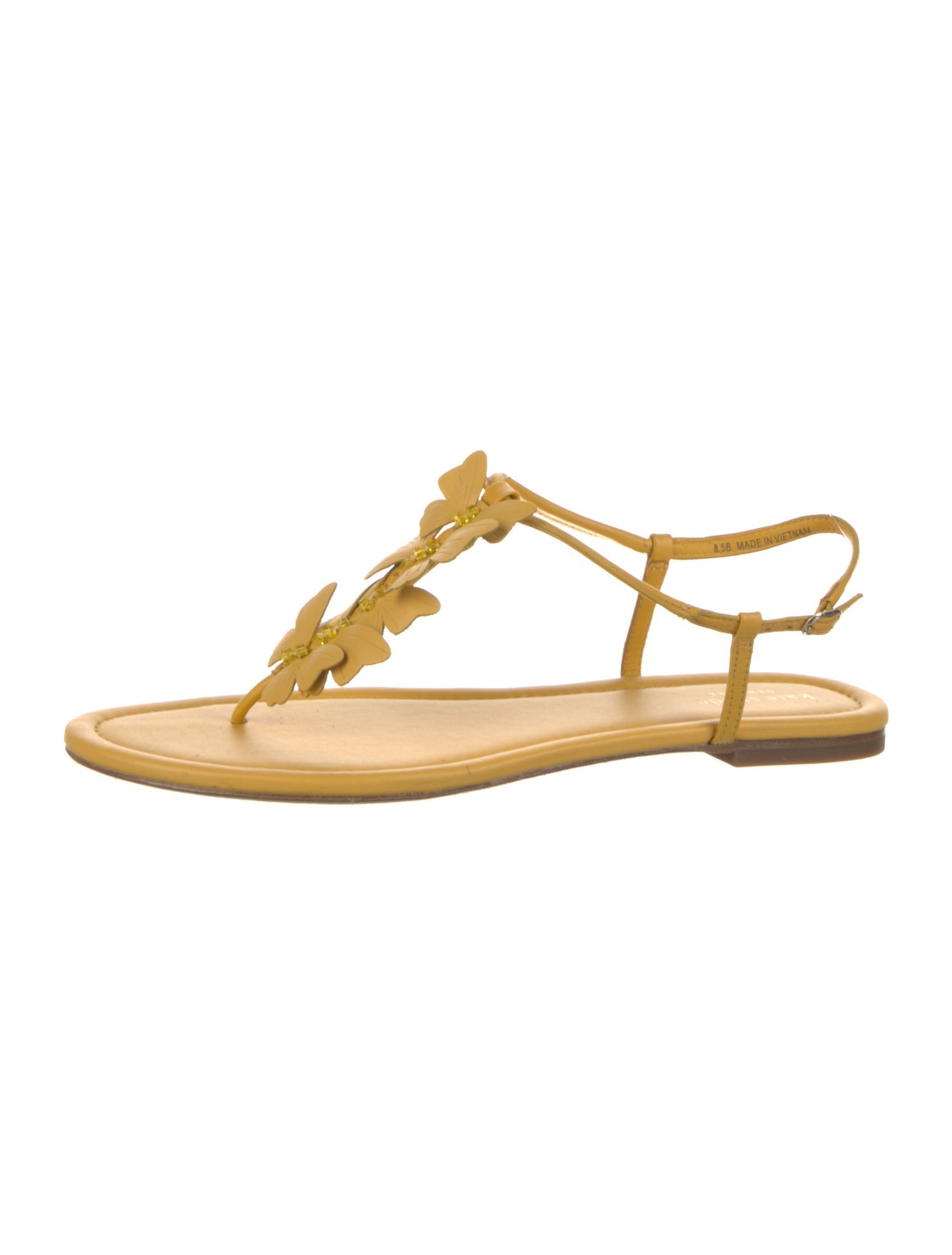 Kate Spade New York Leather T-Strap Sandals