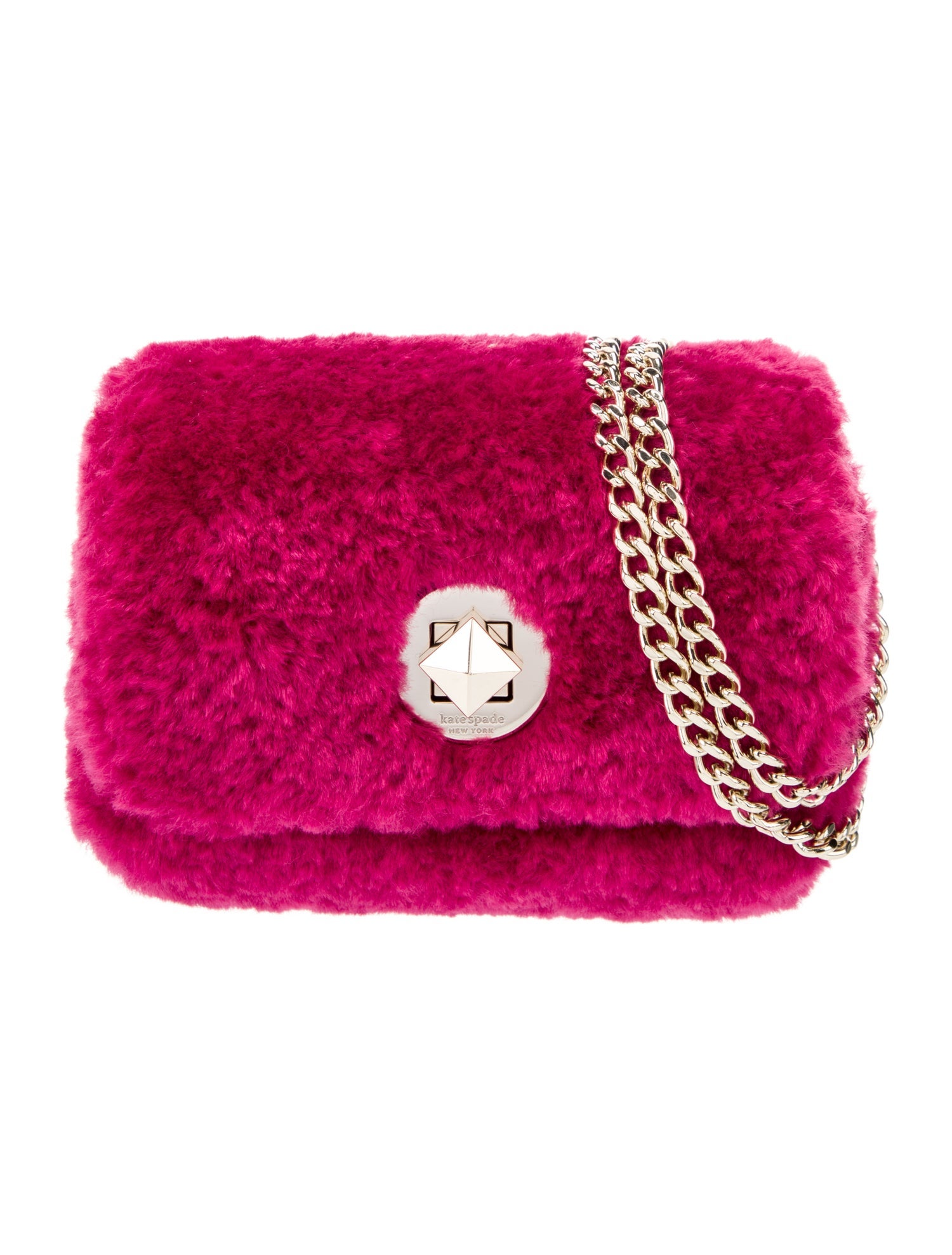 Kate Spade New York Faux Fur Clutch