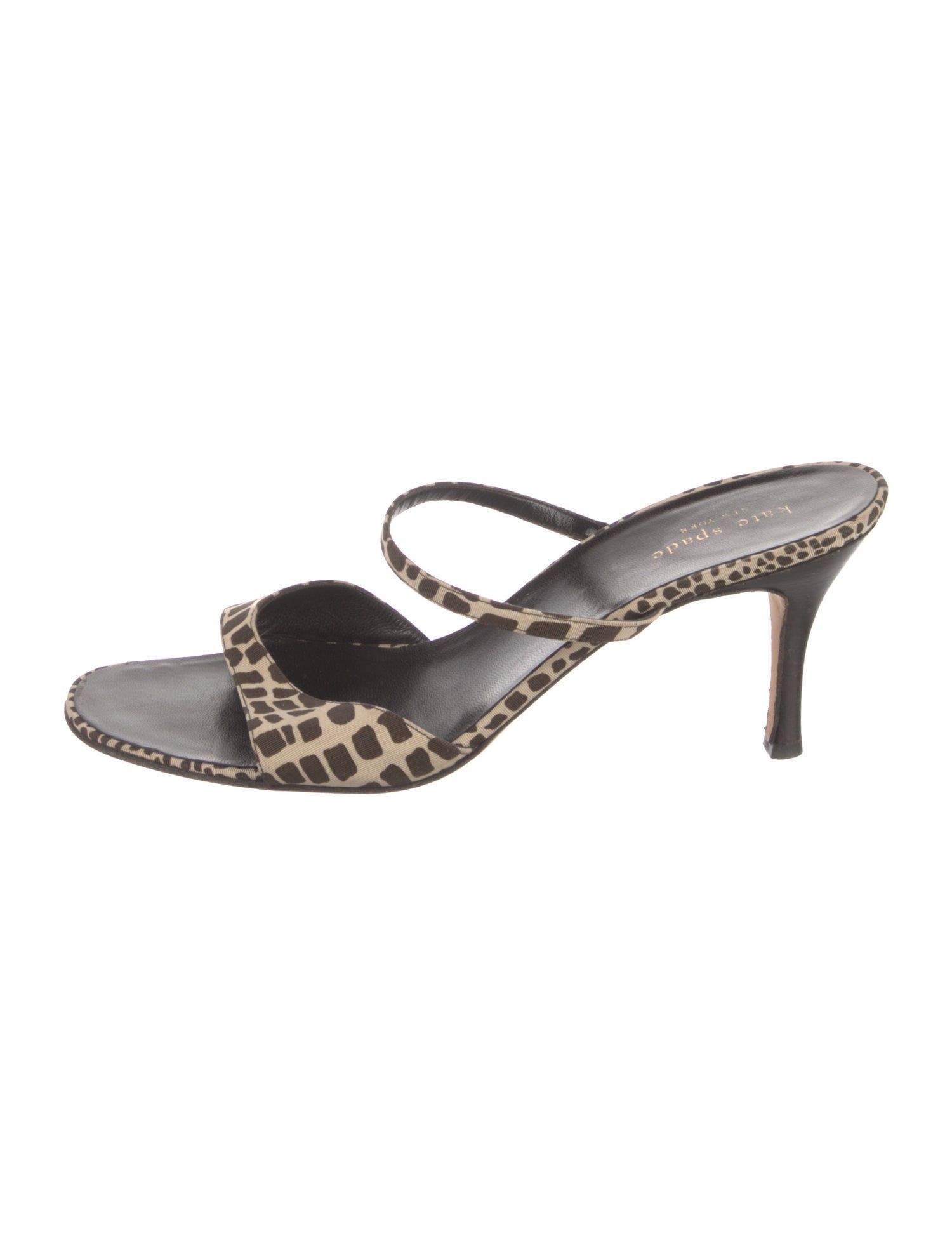 Kate Spade New York Canvas Printed Slides