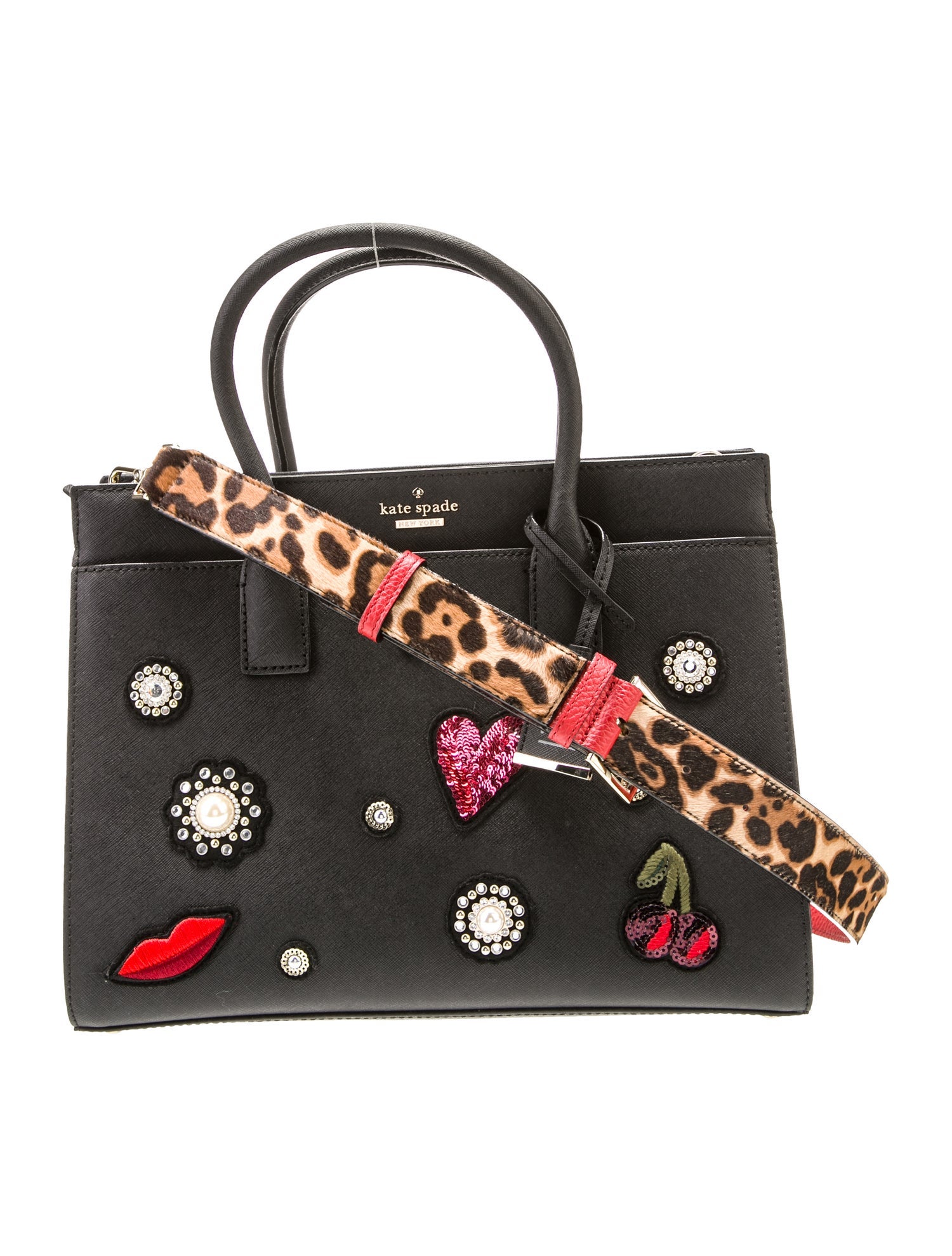 Kate Spade New York Saffiano Leather Top Handle Bag