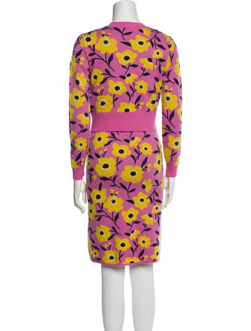 Kate Spade New York Wool Floral Print Skirt Set