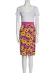 Kate Spade New York Wool Floral Print Skirt Set