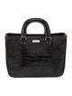 Kate Spade New York Embossed Leather Top Handle Bag