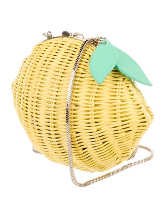 Kate Spade New York Rattan Minaudière