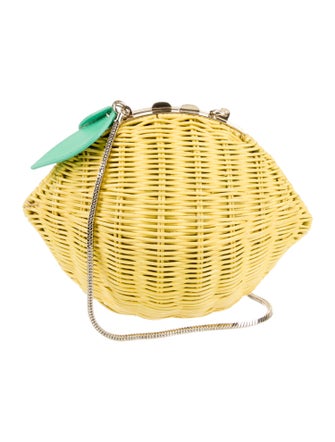 Kate Spade New York Rattan Minaudière