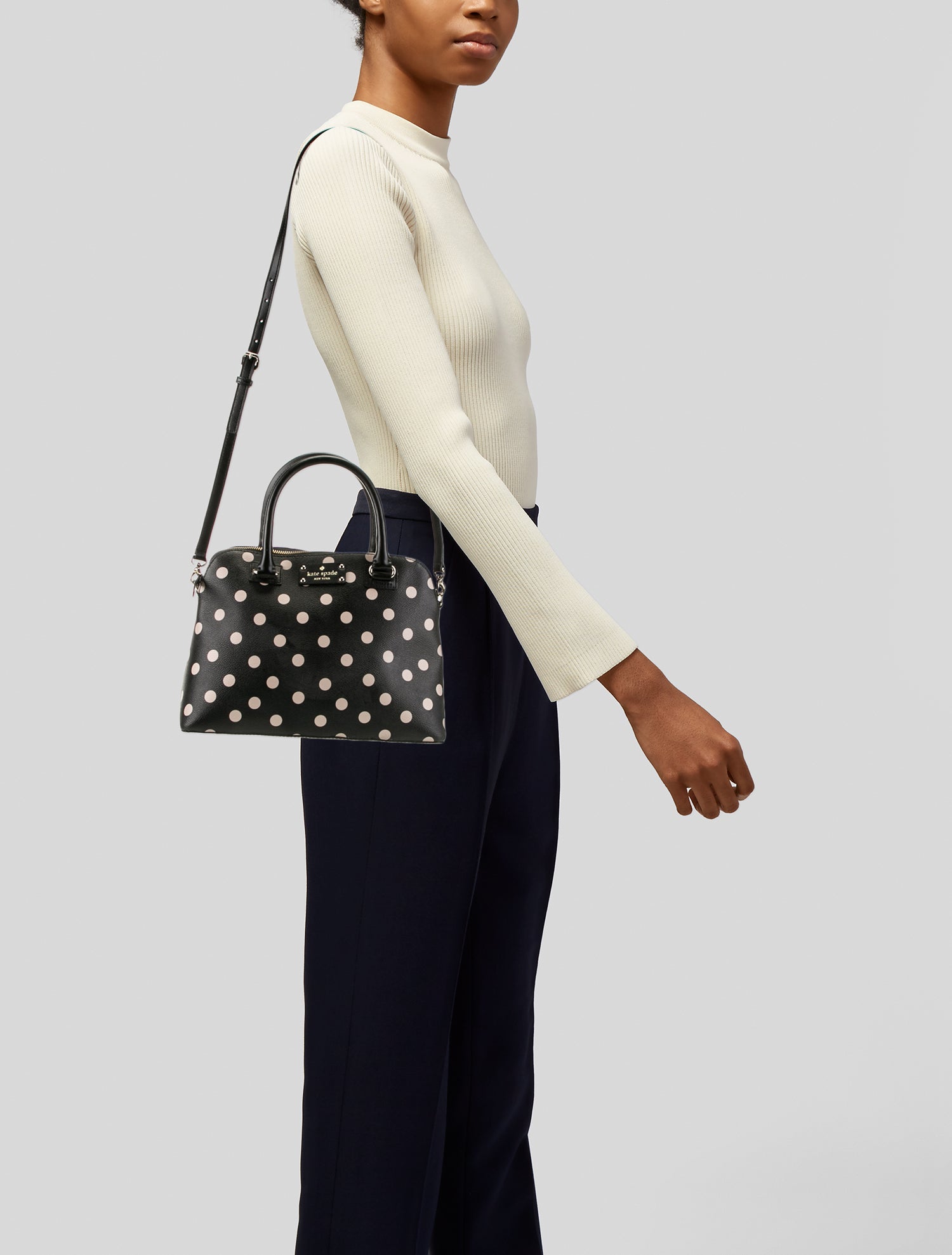 Kate Spade New York Leather Top Handle Bag