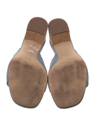 Kate Spade New York Suede Scalloped Accent Slides