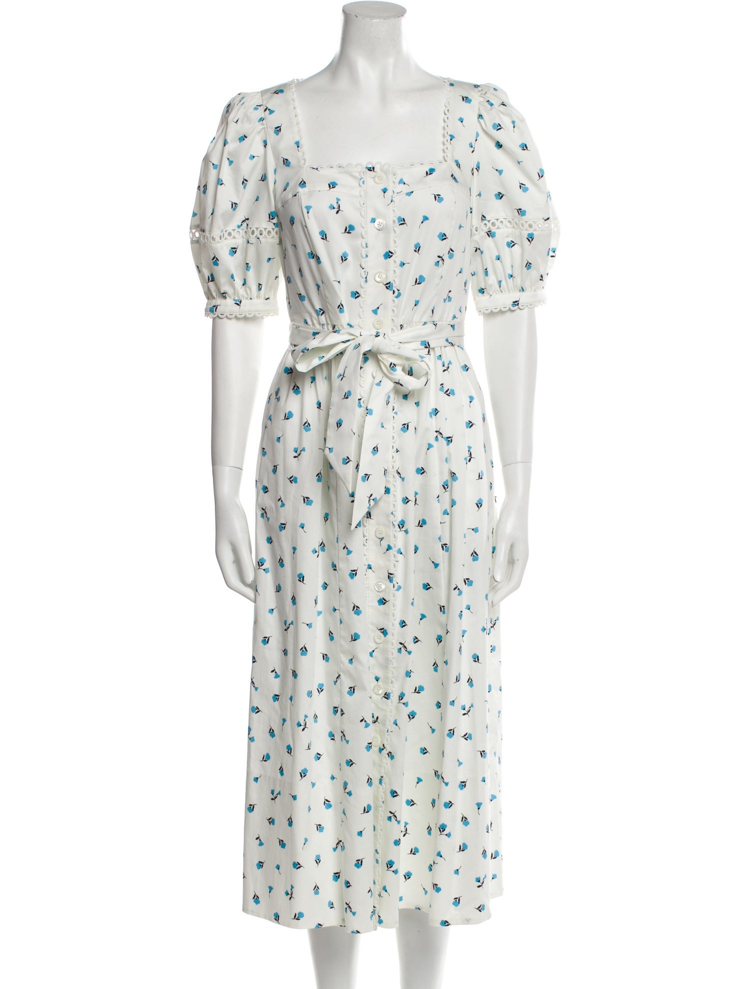 Kate Spade New York Floral Print Long Dress