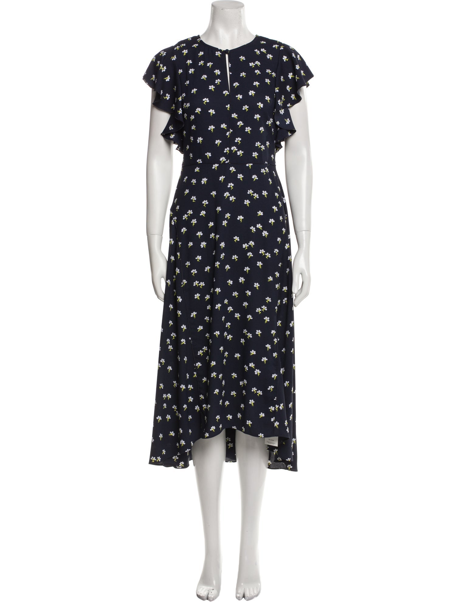 Kate Spade New York Floral Print Long Dress