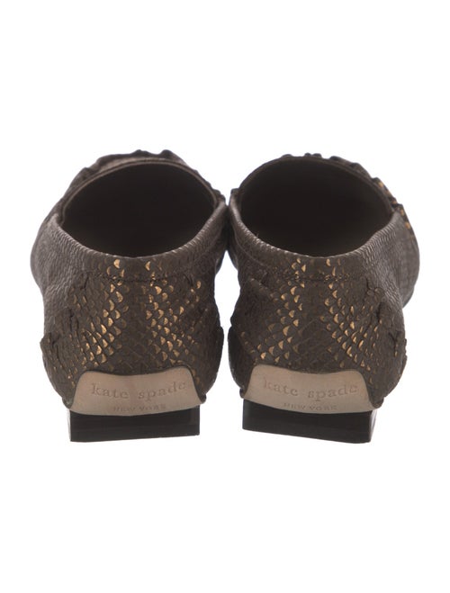 Kate Spade New York Embossed Leather Animal Print Loafers