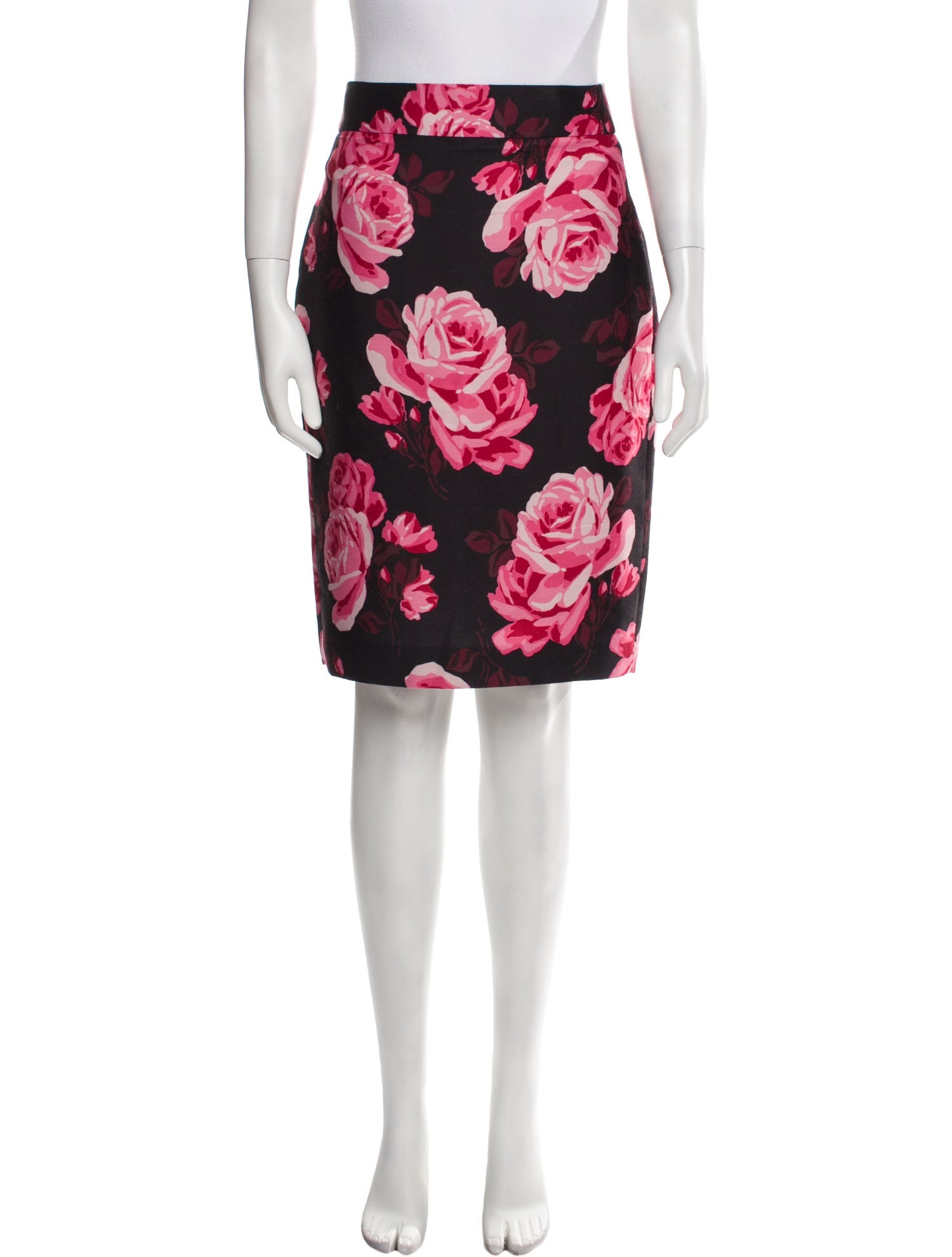 Kate Spade New York Floral Print Knee-Length Skirt