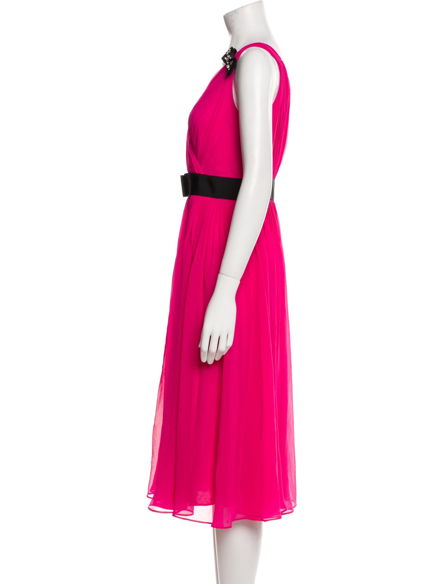 Kate Spade New York V-Neck Midi Length Dress