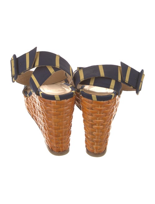 Kate Spade New York Canvas Printed Slingback Sandals