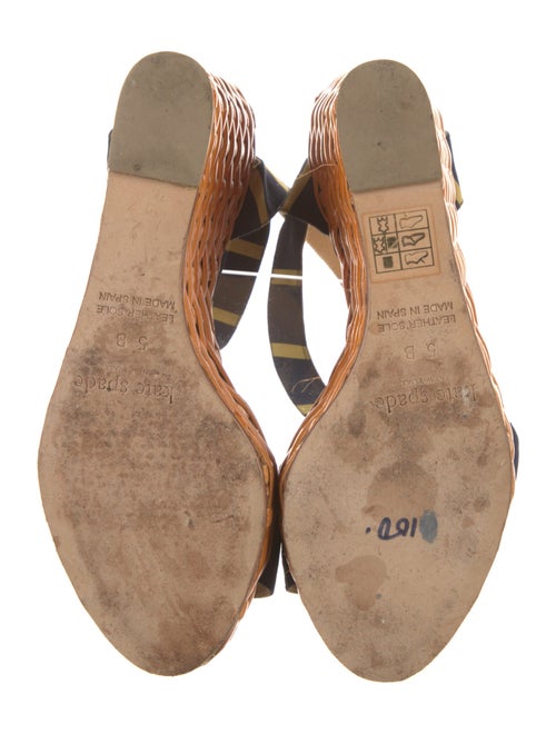 Kate Spade New York Canvas Printed Slingback Sandals