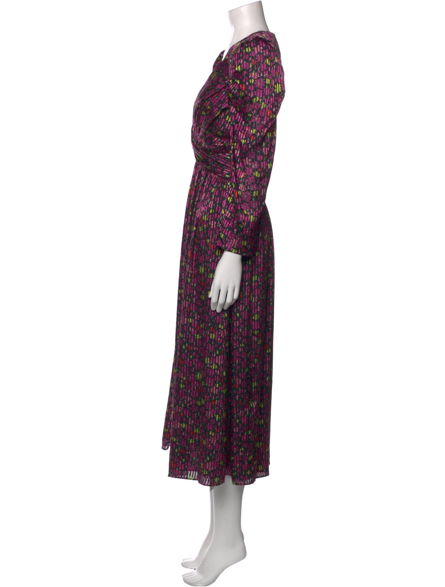 Kate Spade New York Floral Print Long Dress