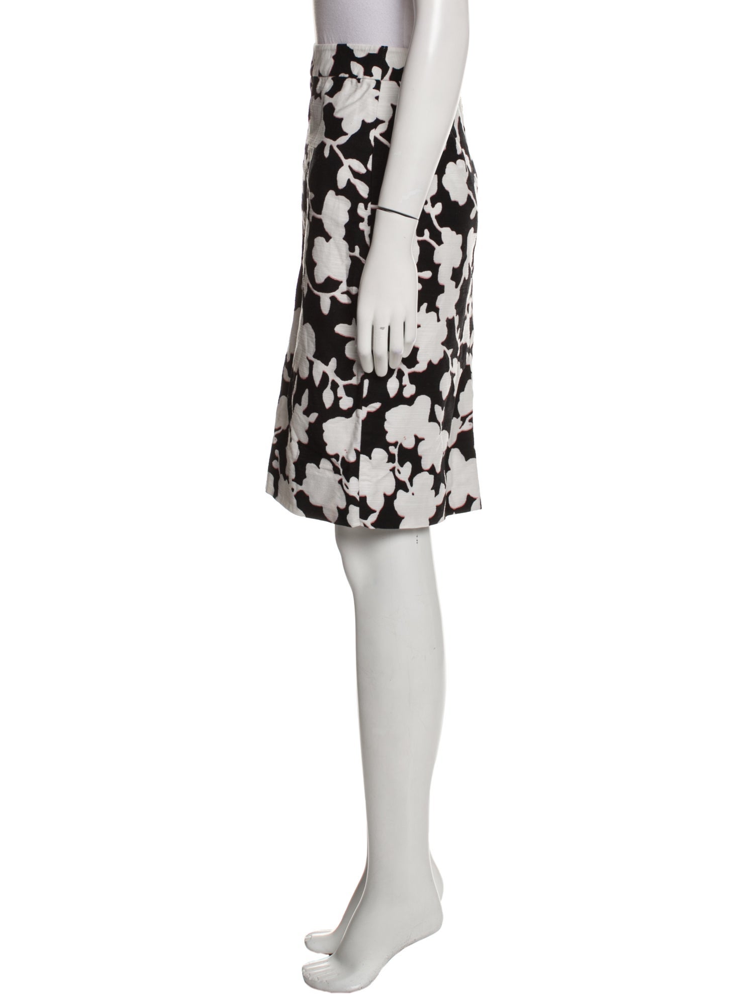 Kate Spade New York Floral Print Knee-Length Skirt