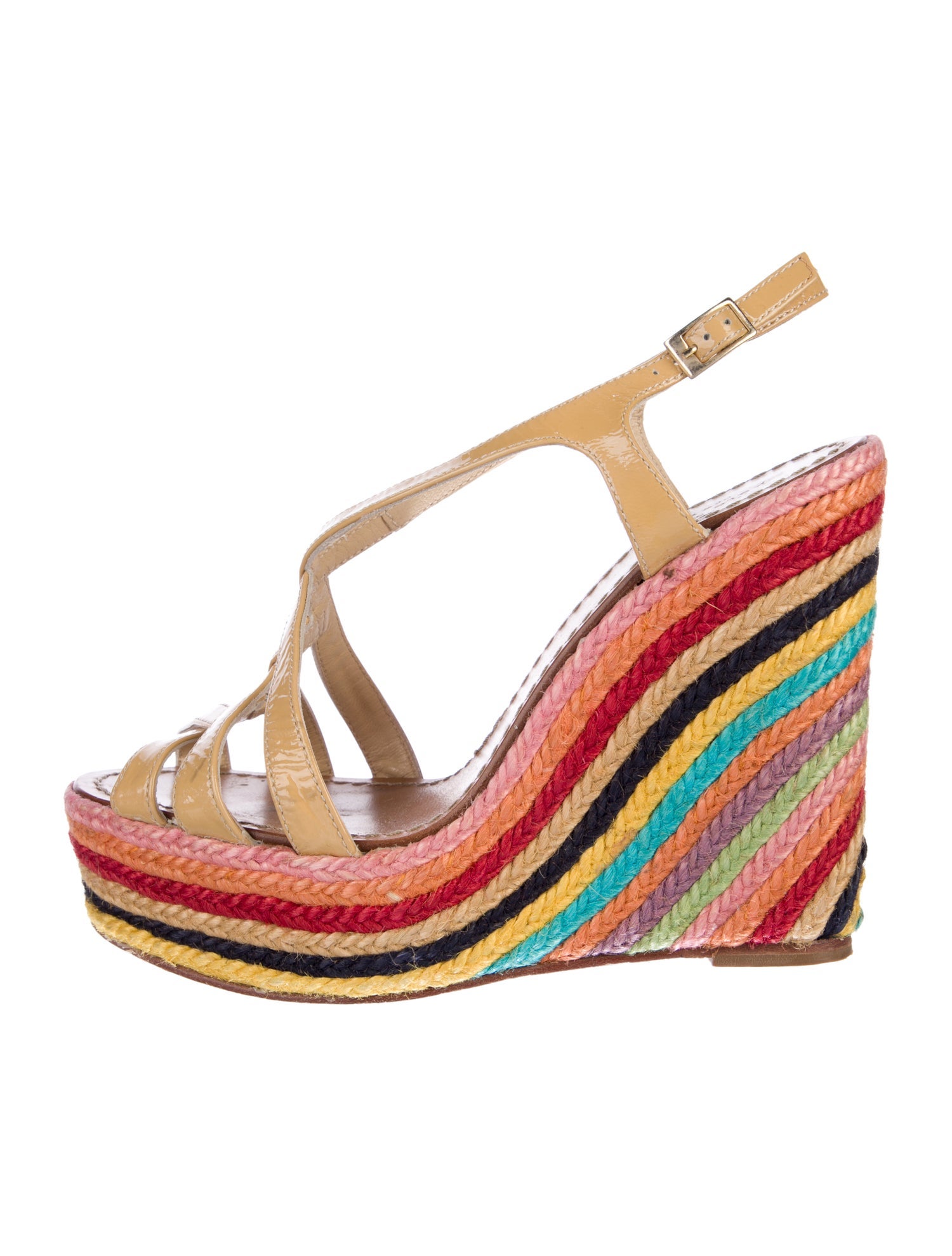 Kate Spade New York Patent Leather Espadrilles