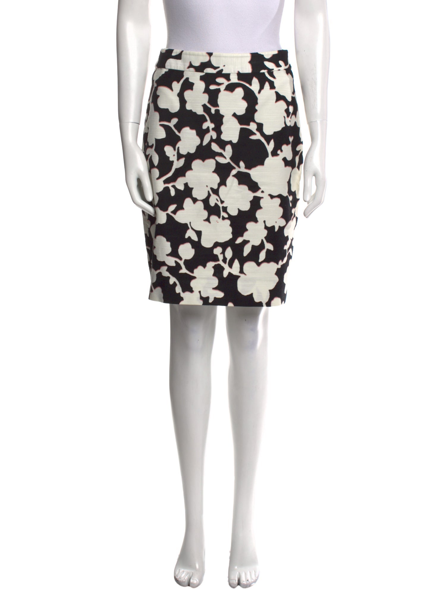 Kate Spade New York Floral Print Knee-Length Skirt