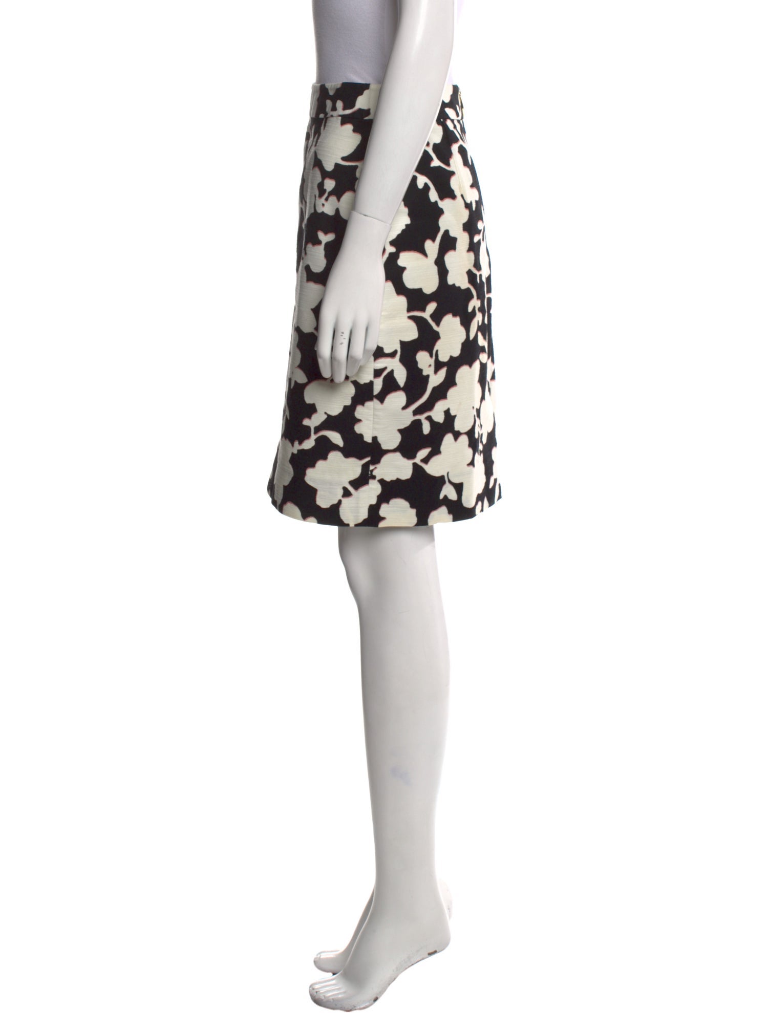 Kate Spade New York Floral Print Knee-Length Skirt
