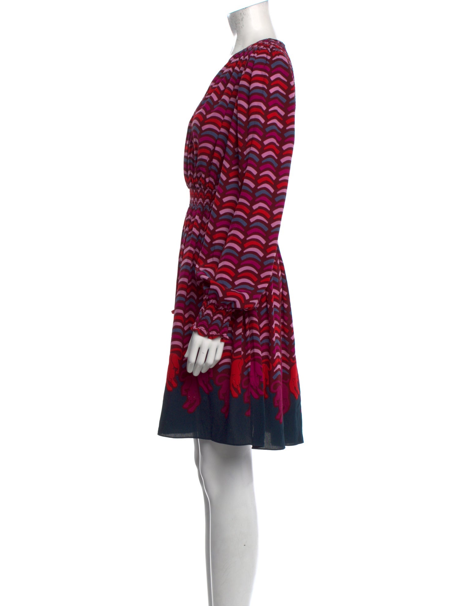 Kate Spade New York Printed Knee-Length Dress