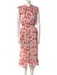 Kate Spade New York Silk Midi Length Dress