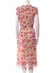Kate Spade New York Silk Midi Length Dress