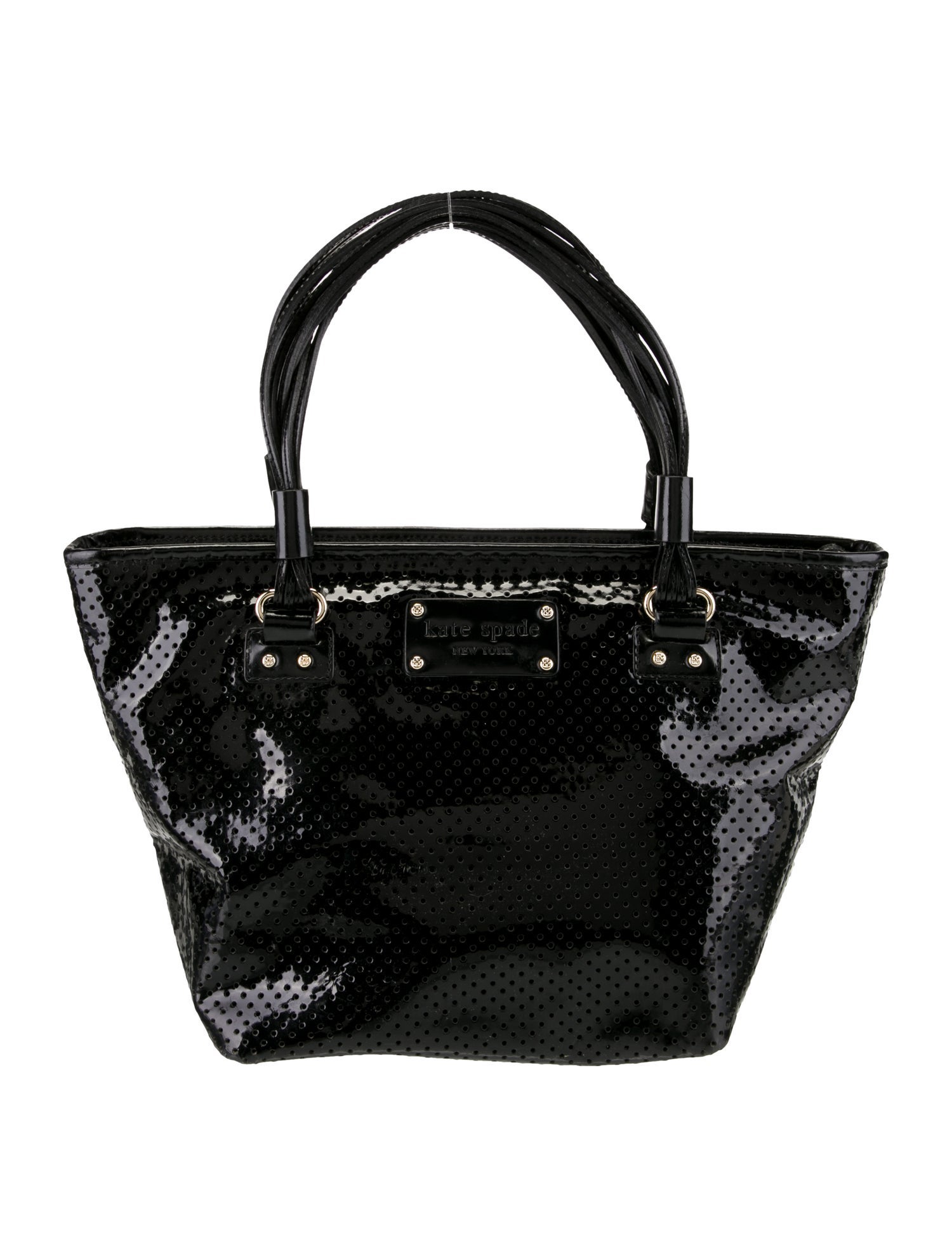 Kate Spade New York Patent Leather Top Handle Bag