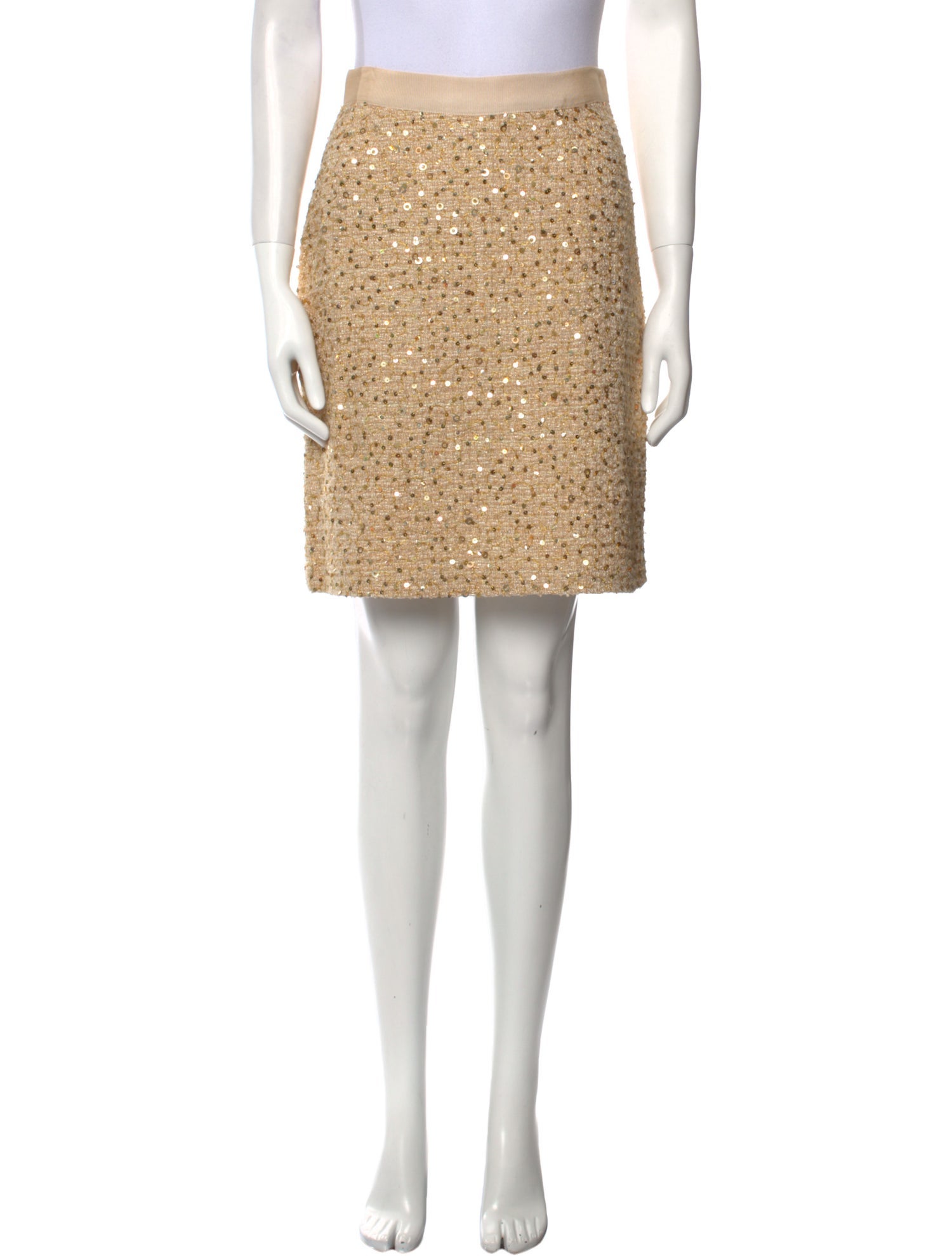 Kate Spade New York Polka Dot Print Knee-Length Skirt