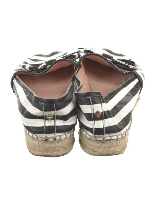 Kate Spade New York Leather Striped Espadrilles