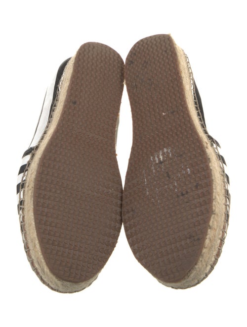 Kate Spade New York Leather Striped Espadrilles