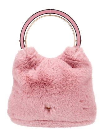 Kate Spade New York Faux Fur Top Handle Bag