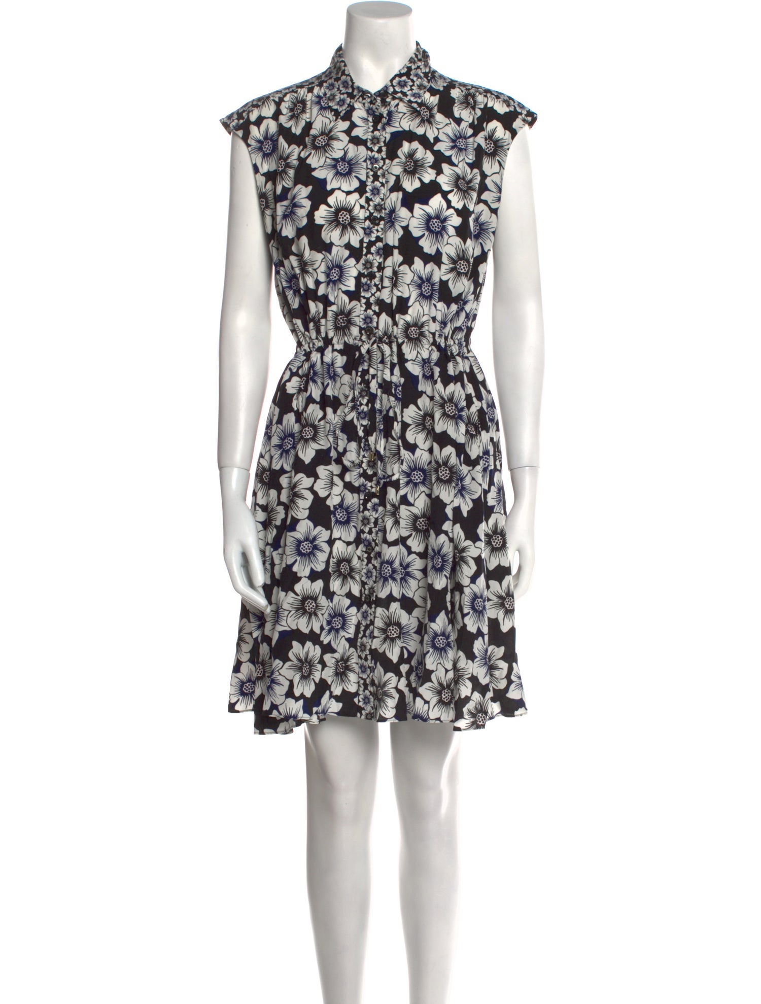 Kate Spade New York Floral Print Mini Dress