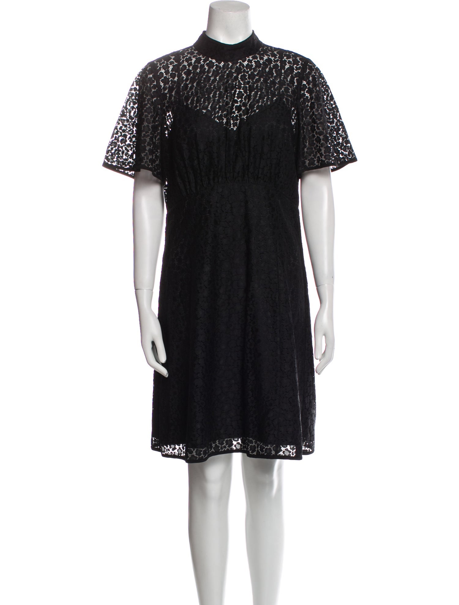 Kate Spade New York Mock Neck Mini Dress