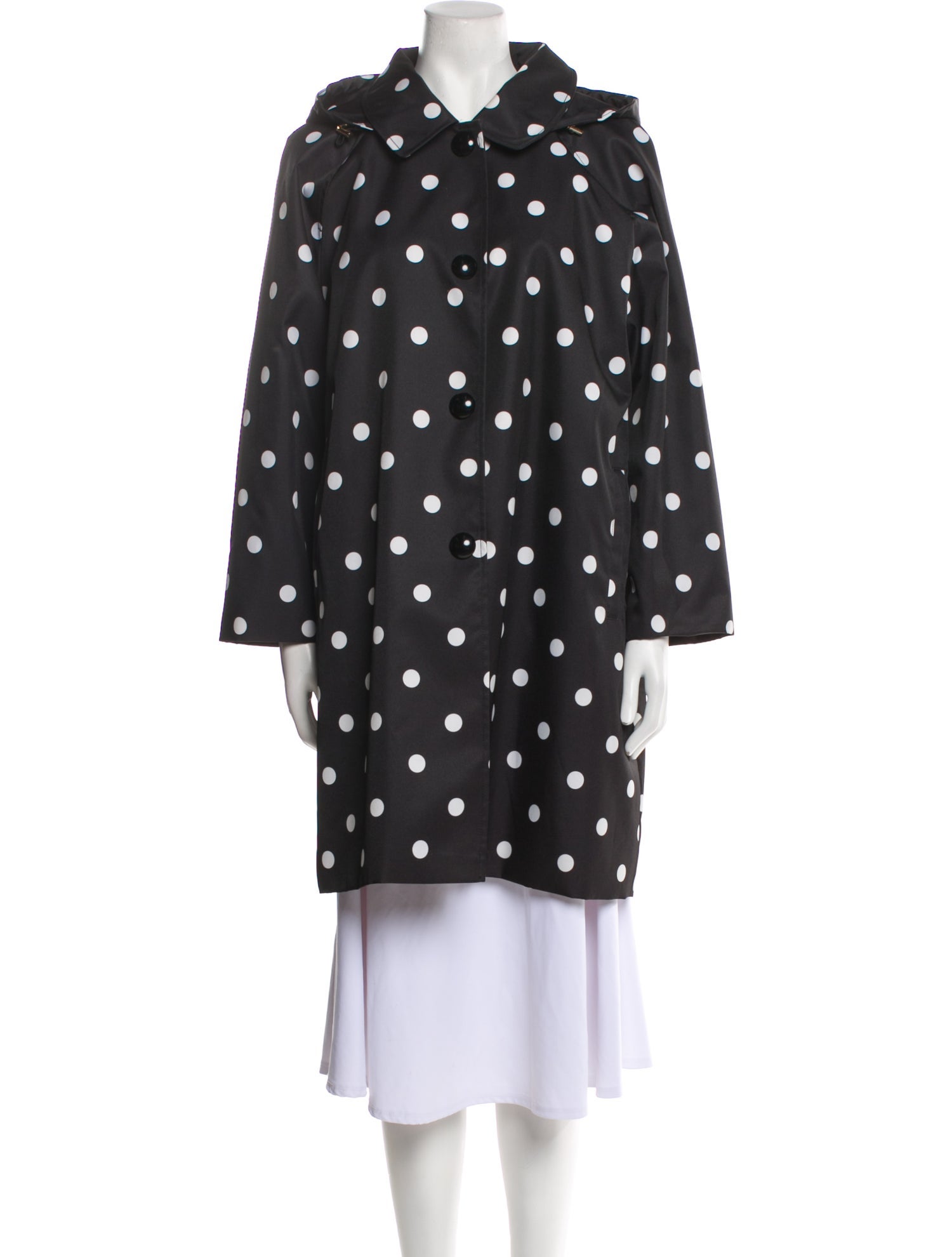 Kate Spade New York Polka Dot Print Coat