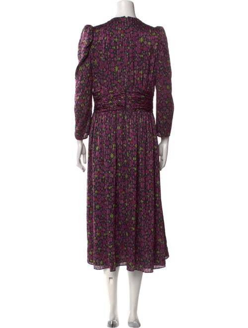 Kate Spade New York Printed Midi Length Dress